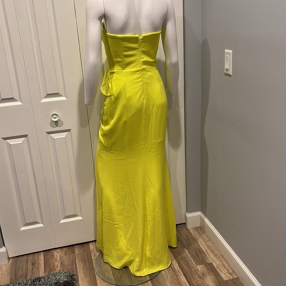 NWOT Dress the Population Kai in lemongrass - Picture 11 of 15